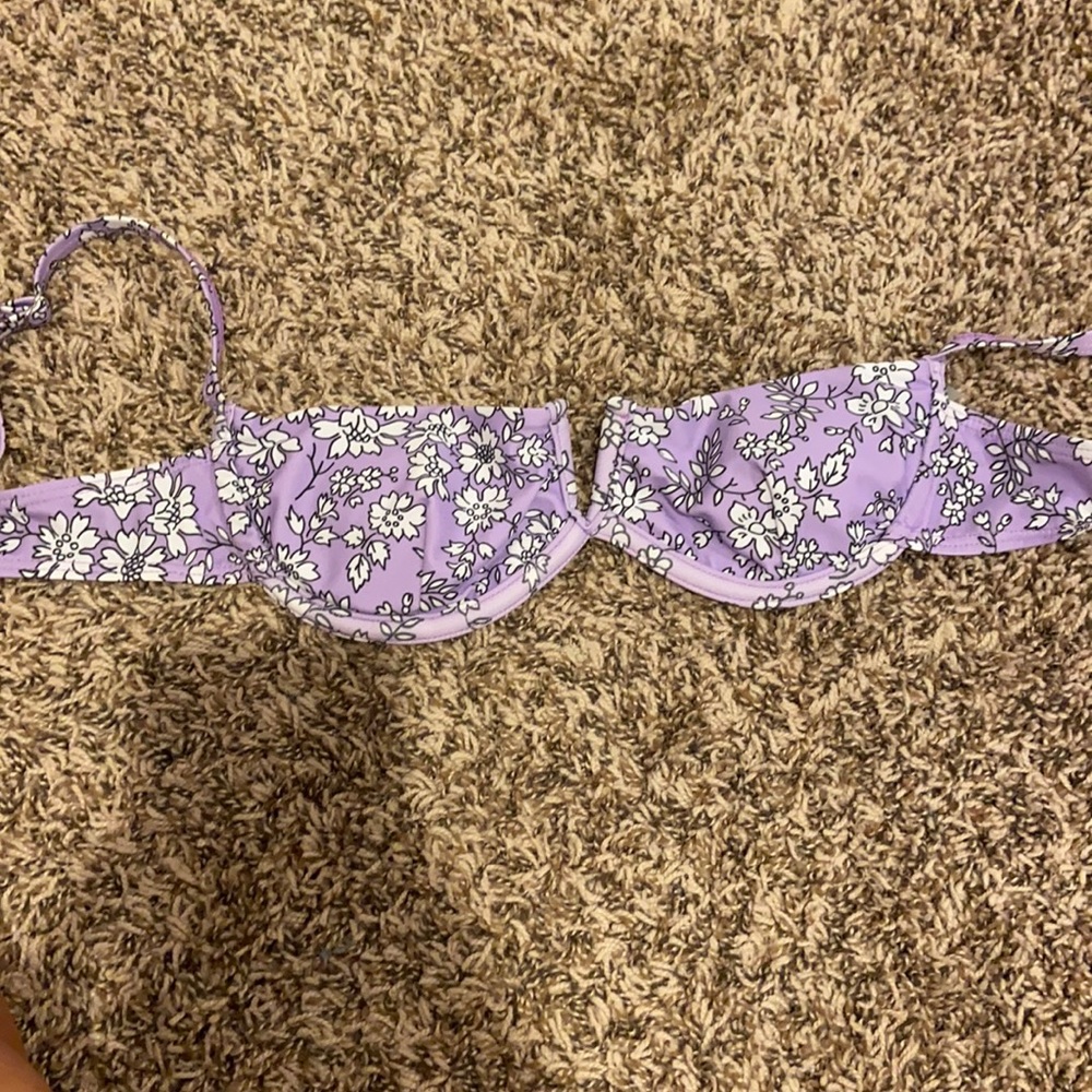 Never worn shein bathing suite top